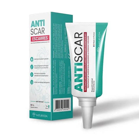 ANTISCAR traitement pour les plaies chroniques et les ulcères